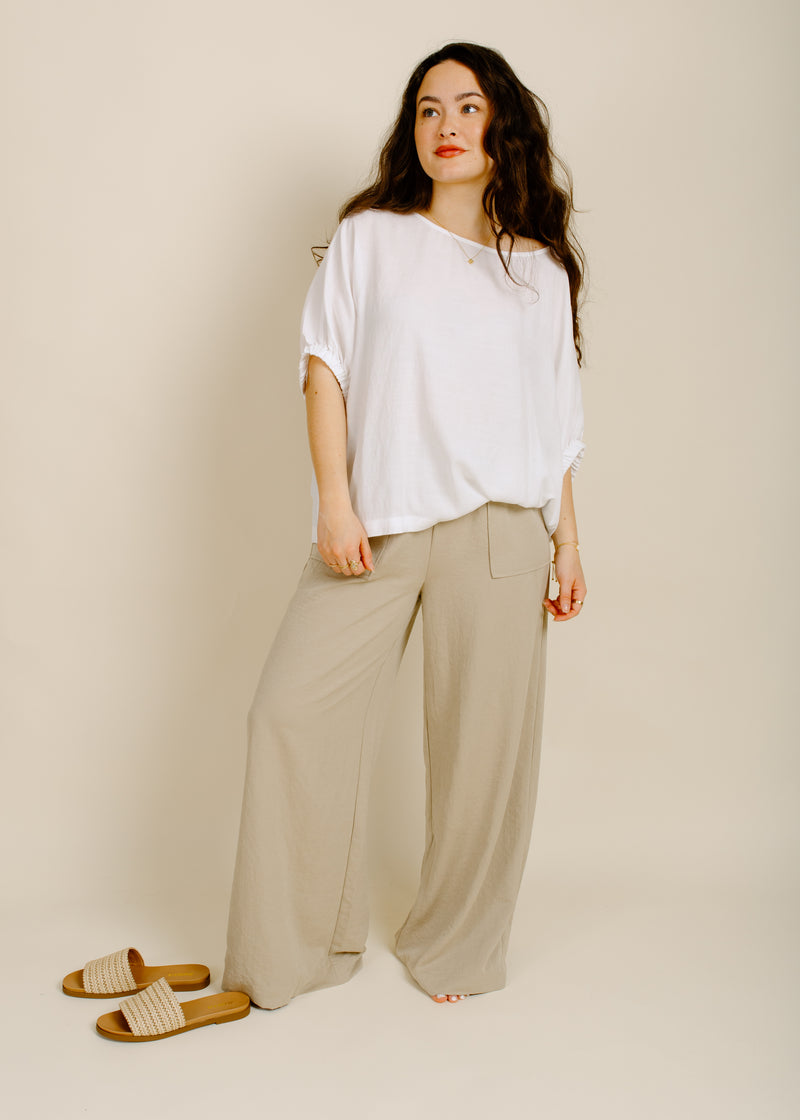 On The Shore Pants - Taupe