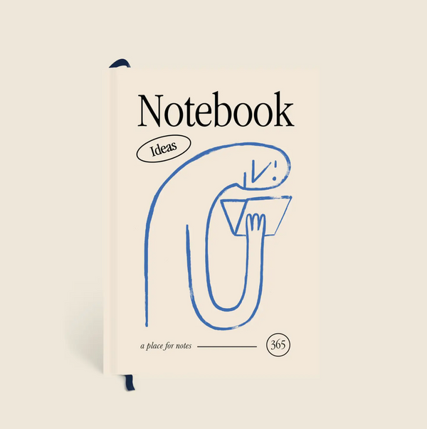 Lined Notebook - Nose In A Book