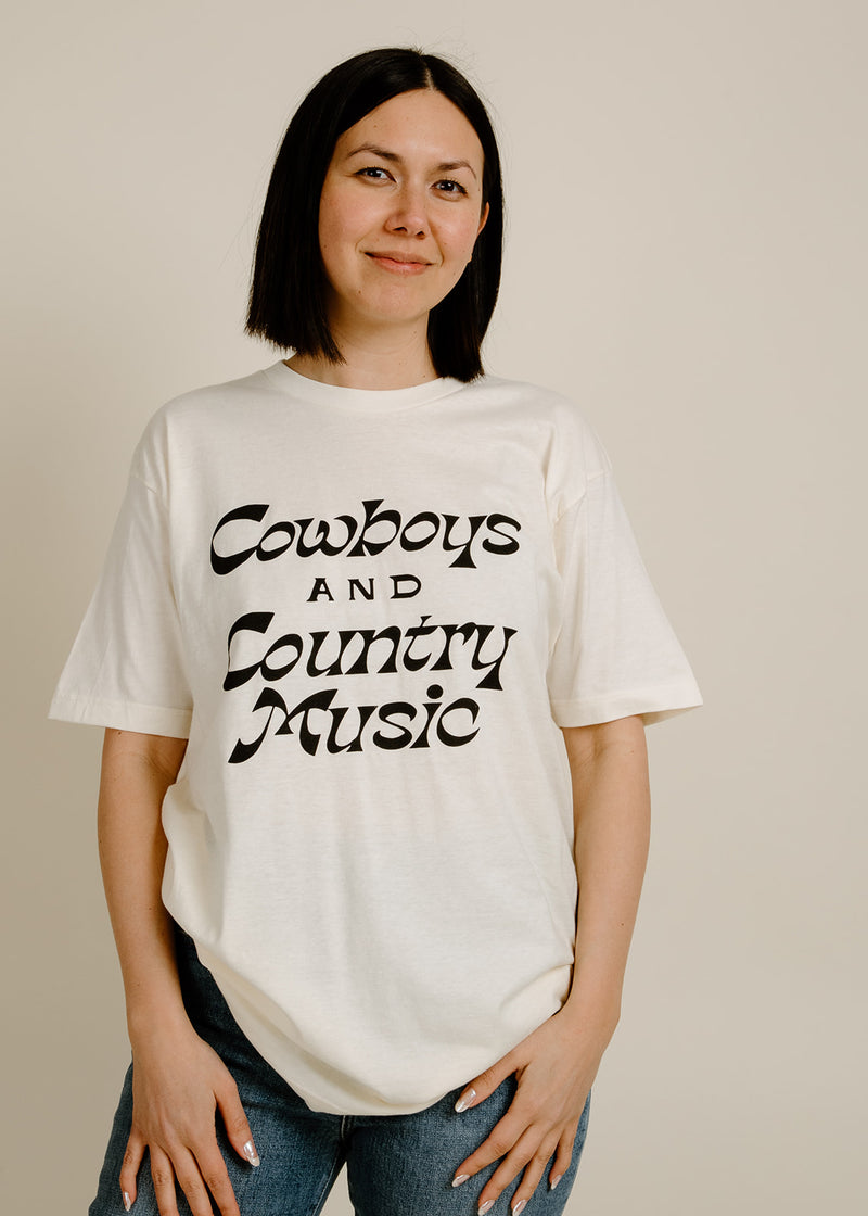 Cowboys + Country Music Tee