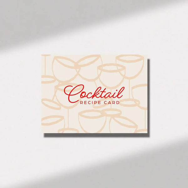 Card Set : Cocktails Recipe