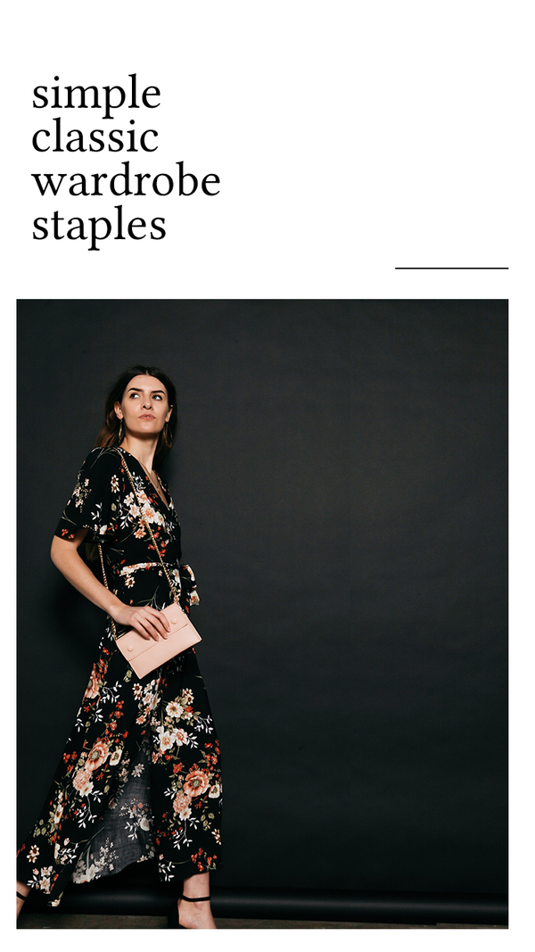Simple Classic Wardrobe Staples