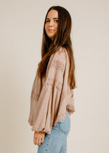 Petunia Blouse - Blush