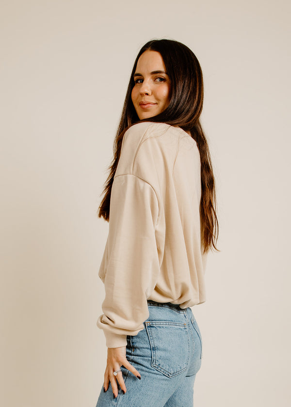 Emma Pullover - Taupe