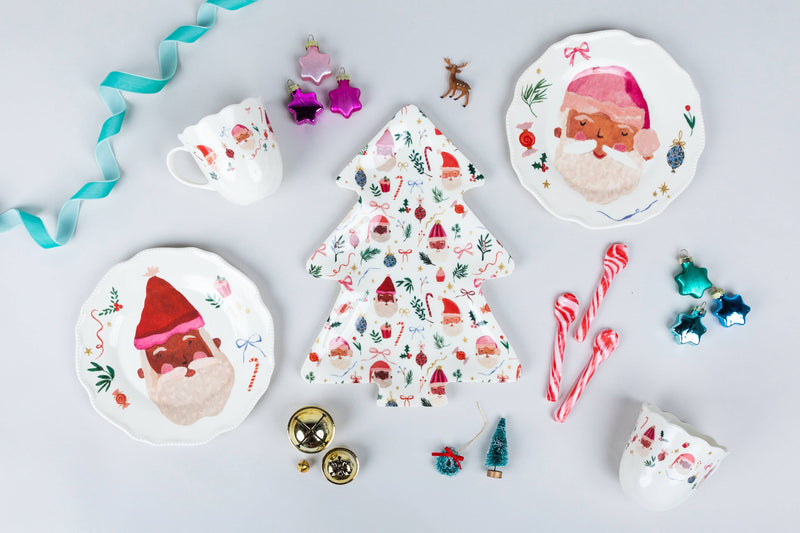 Melamine Christmas Tree Platter