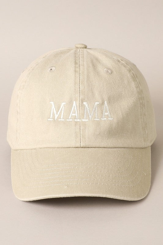 Mama Baseball Cap - Sand