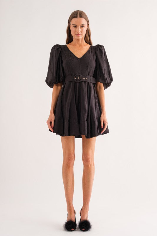 Milla Mini Dress - Black