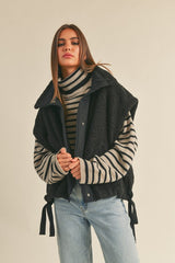Georgia Vest - Black