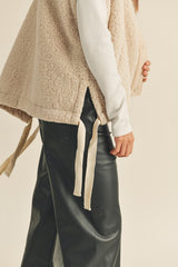 Georgia Vest - Sand