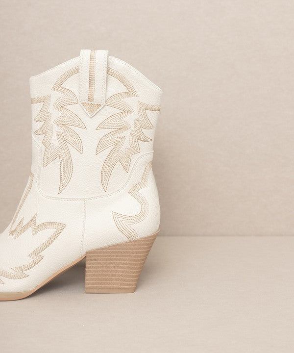 Early Embroidered Cowboy Boots