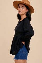 Margaret Top - Black