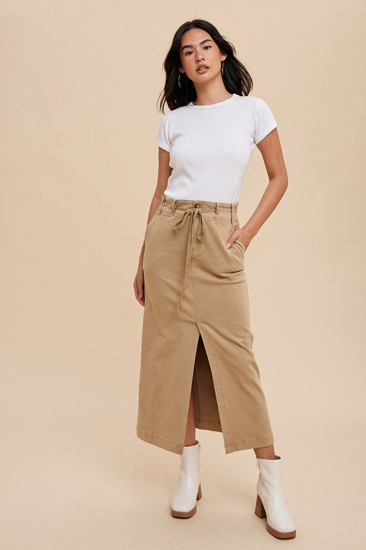 Jax Utility Skirt - Sand