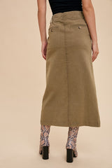 Jax Utility Skirt - Olive