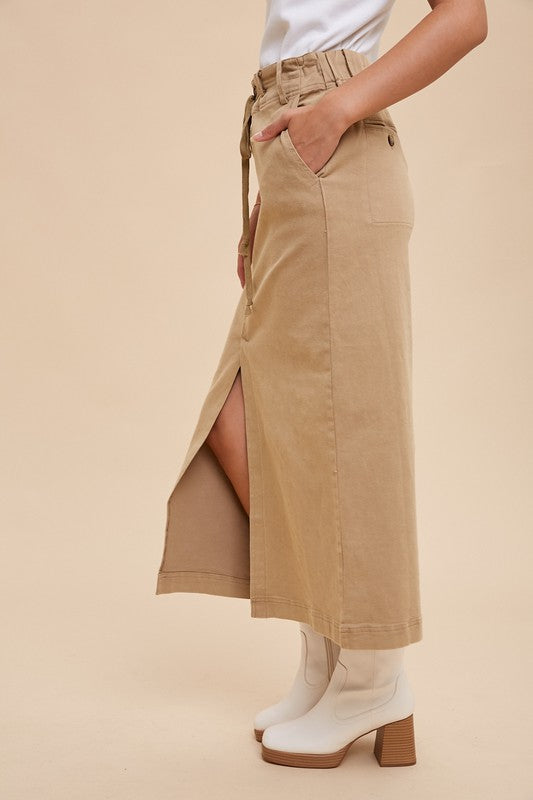 Jax Utility Skirt - Sand