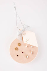 Petite Holiday Earring Set - Star