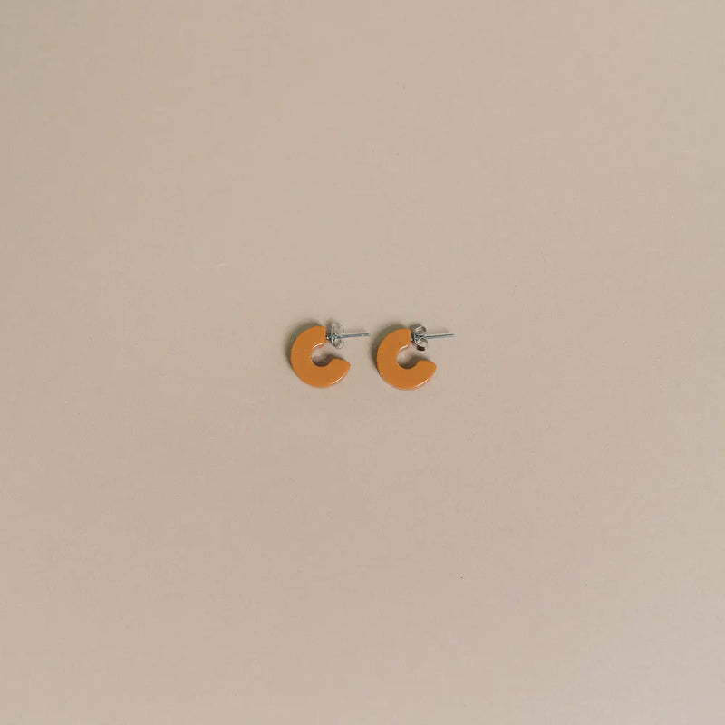 Mali Hoop Earrings - Tiger Earrings