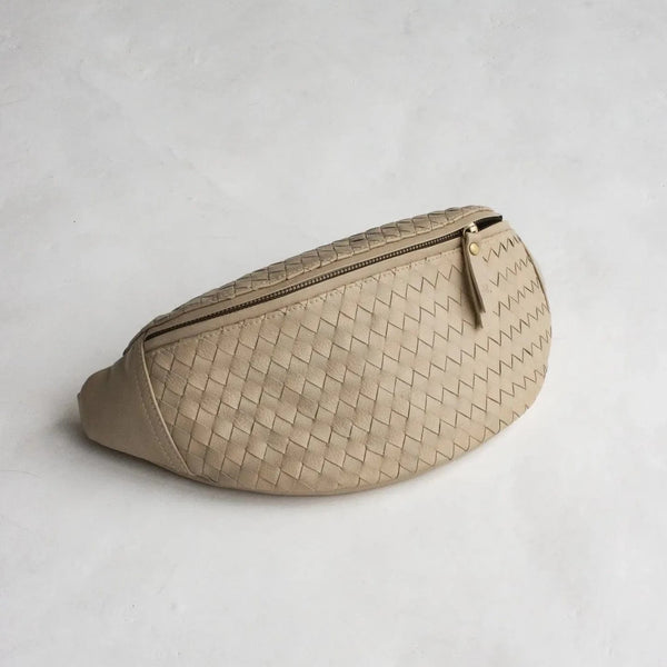 Atlas Woven Bag - Bone