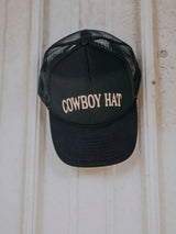Cowboy Hat Trucker Hat