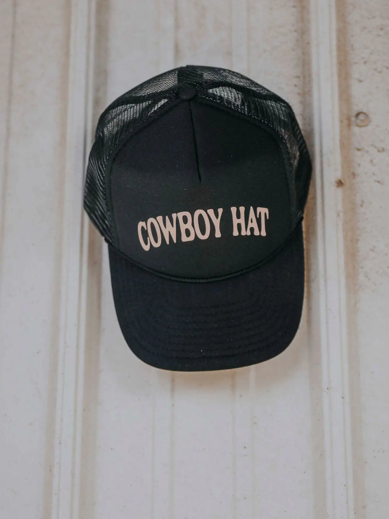 Cowboy Hat Trucker Hat