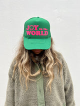 Joy to the world Trucker: Green