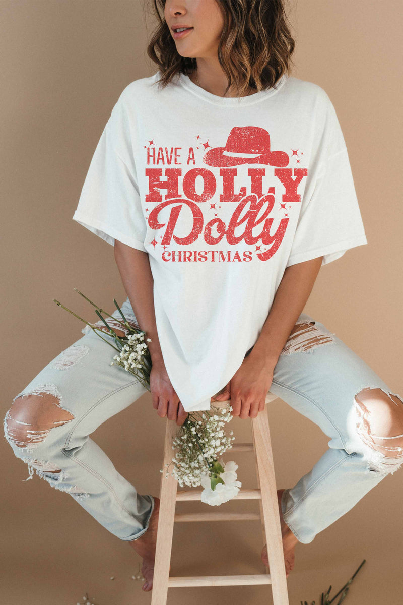 Holly Dolly Tee - Sand