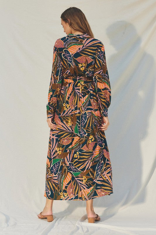 Treasure Island Wrap Maxi