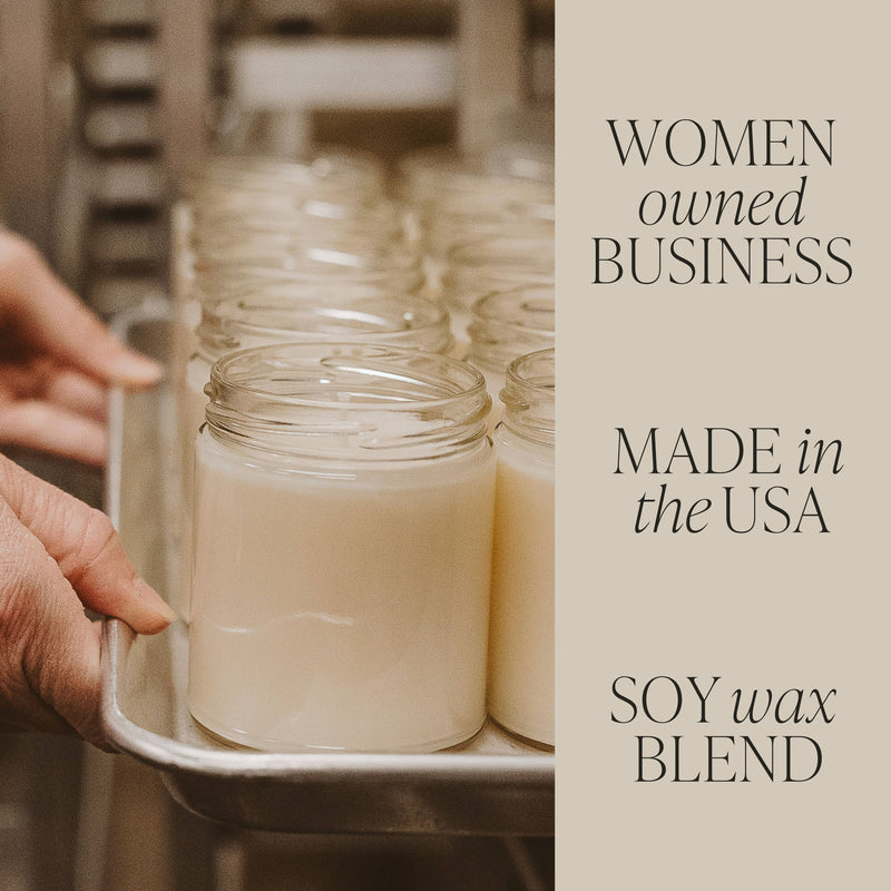 Moss and Amber 9 oz Soy Candle