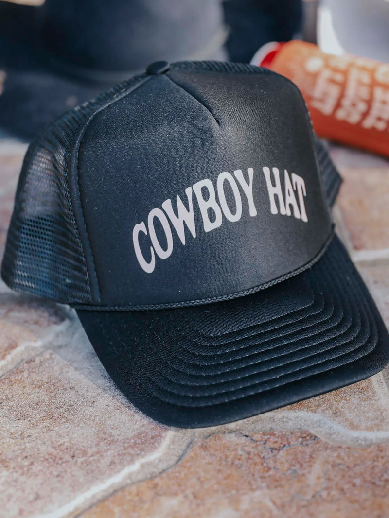 Cowboy Hat Trucker Hat