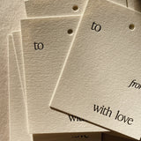 Gift Tag Set No. 01 - Set of 10