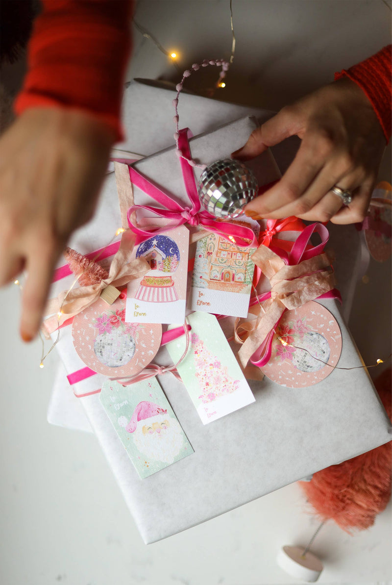 Christmas Tree Gift Tag Set