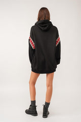 Etta Hoodie Sweatshirt- Black