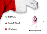 Lollypop Glass Ornament