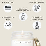 Moss and Amber 9 oz Soy Candle