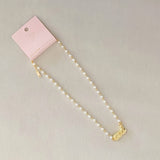 Cowgirl Boot Pearl Necklace