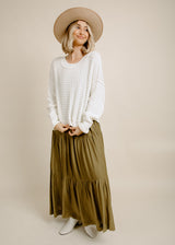 All Day Everyday Dress - Olive