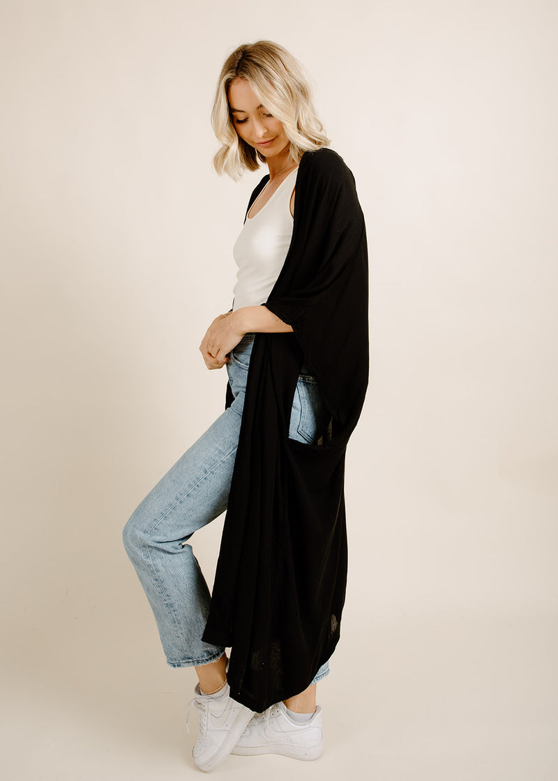 Baylee Cardigan - Black