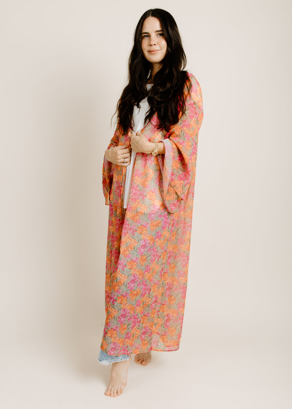 Blissful Floral Kimono