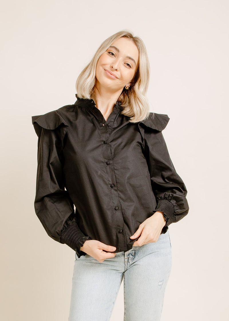 Brinley Blouse - Black