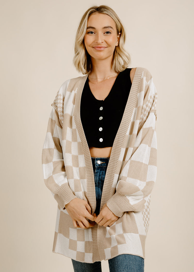 Camryn Cardigan - Latte