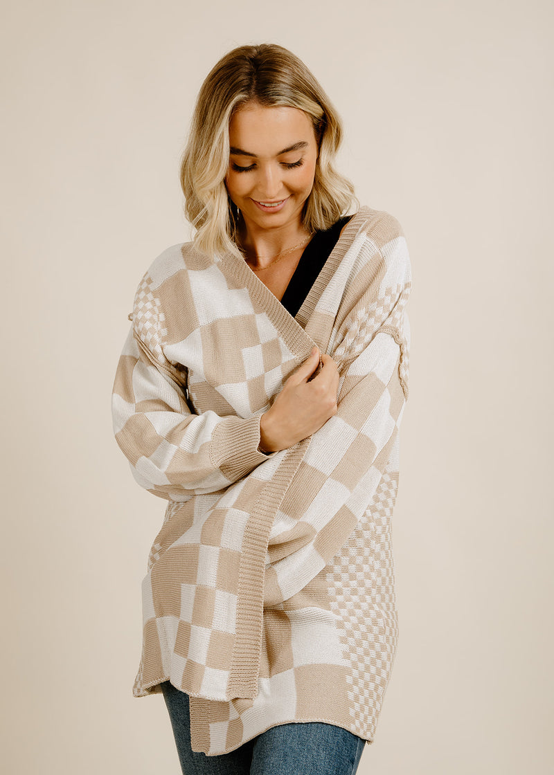 Camryn Cardigan - Latte
