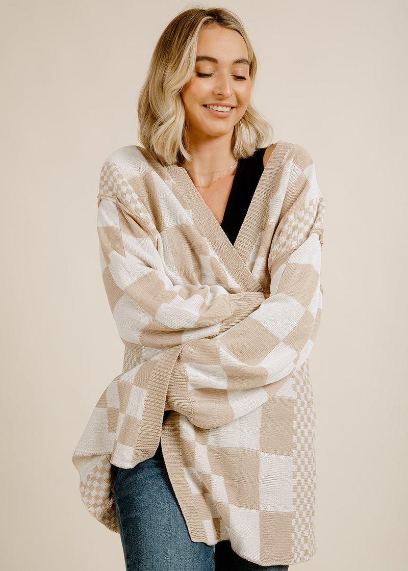 Camryn Cardigan - Latte