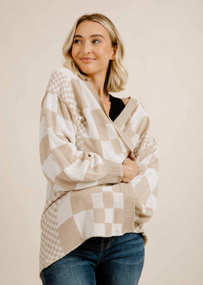 Camryn Cardigan - Latte