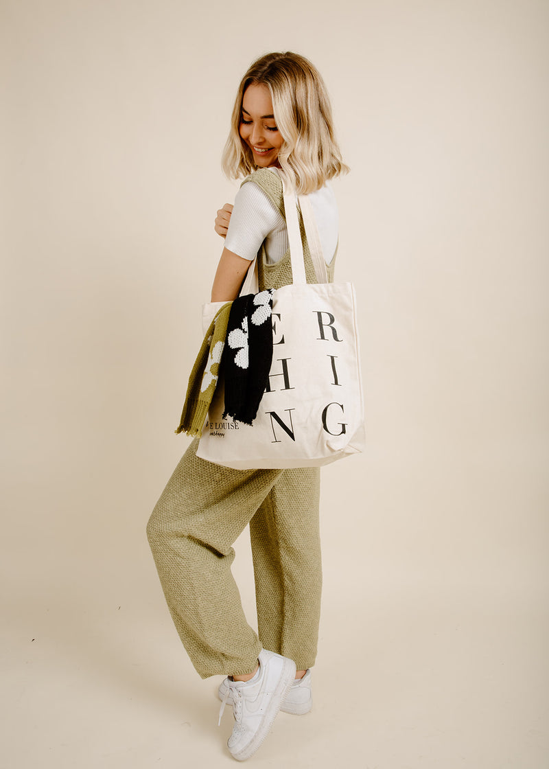 Canvas Tote Bag - Everything VL – Vinnie Louise