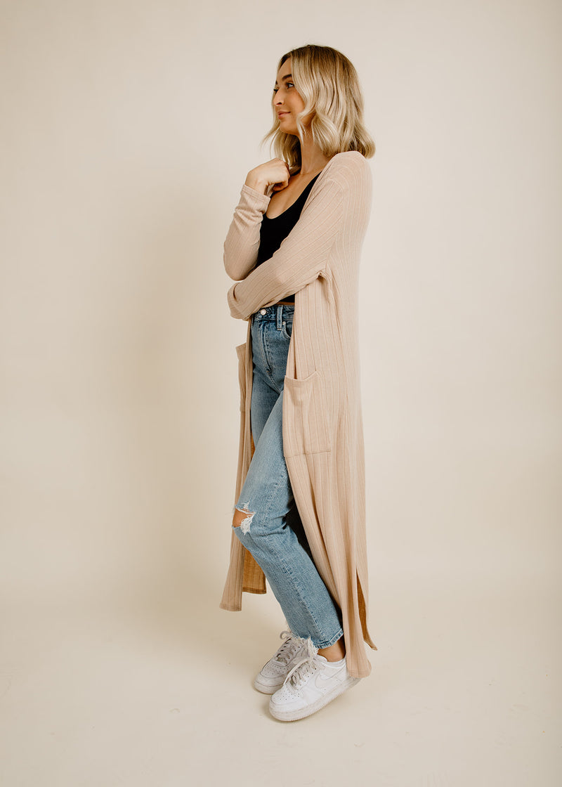 Carpe Diem Cardigan - Mocha
