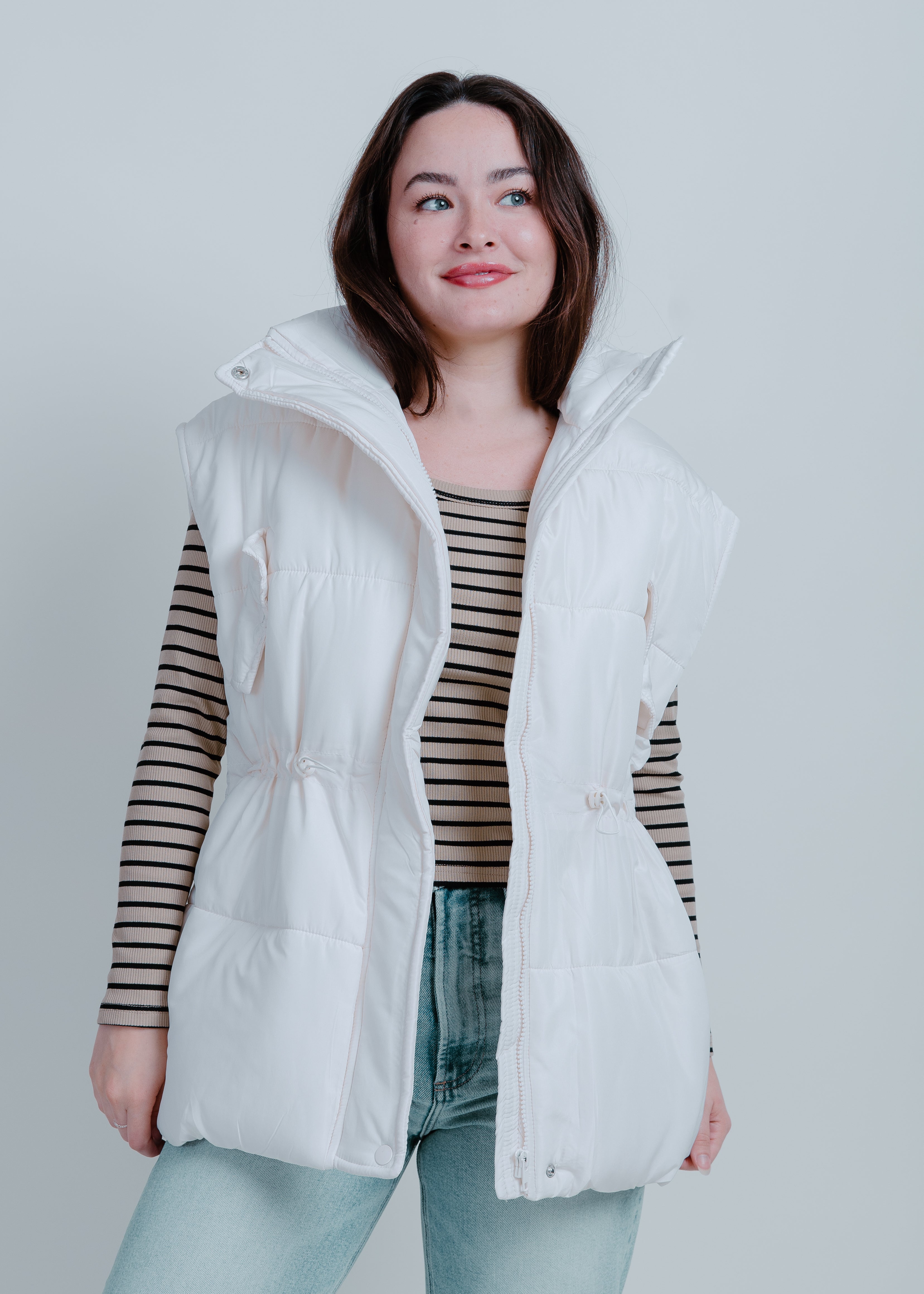 Demi Oversized Puffer Vest – Vinnie Louise