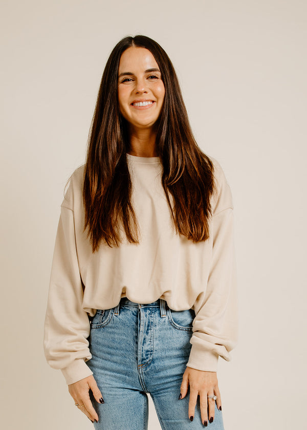 Emma Pullover - Taupe