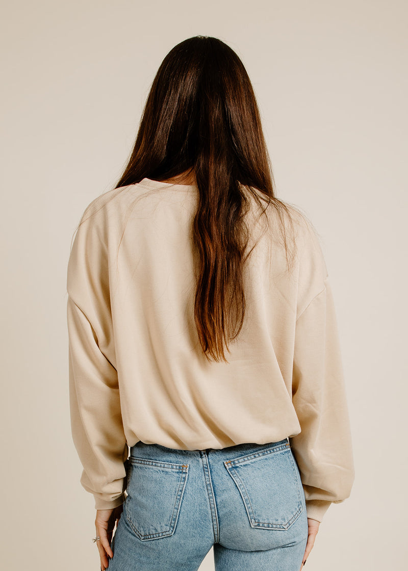 Emma Pullover - Taupe