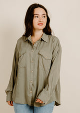 Enzo Button-Up - Olive