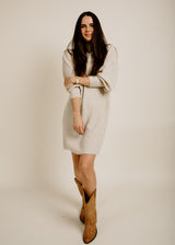 Ezra Sweater Dress - Khaki
