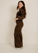 Maude Jumpsuit - Dark Brown