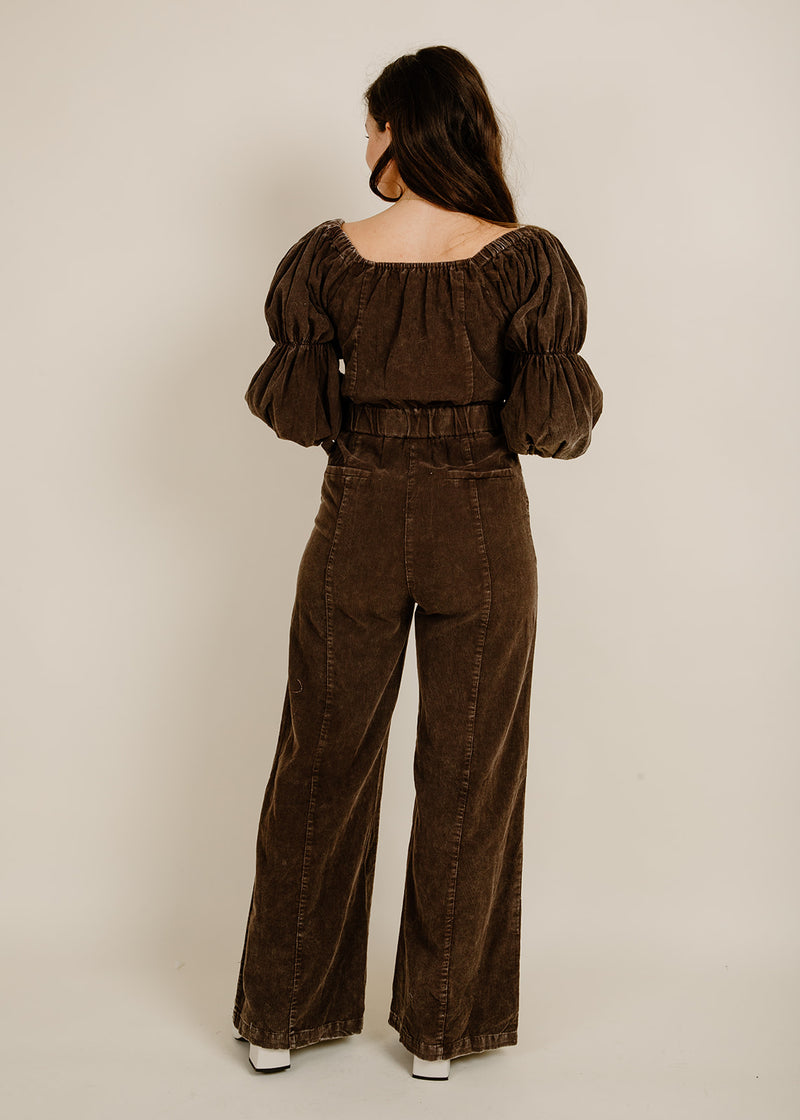 Maude Jumpsuit - Dark Brown